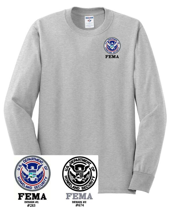 (image for) FEMA Dept. Of Homeland Security Tee L/S