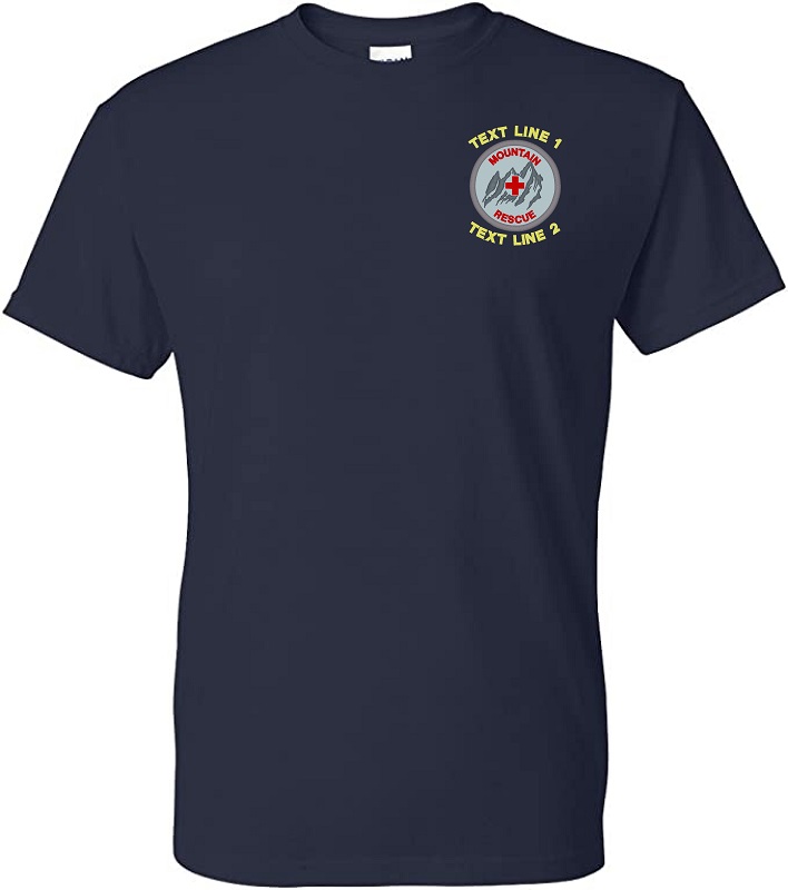 (image for) Mountain Rescue Tee Embroidered #420