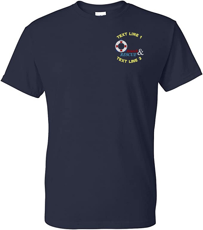 (image for) Water Search & Rescue Tee Embroidered #452