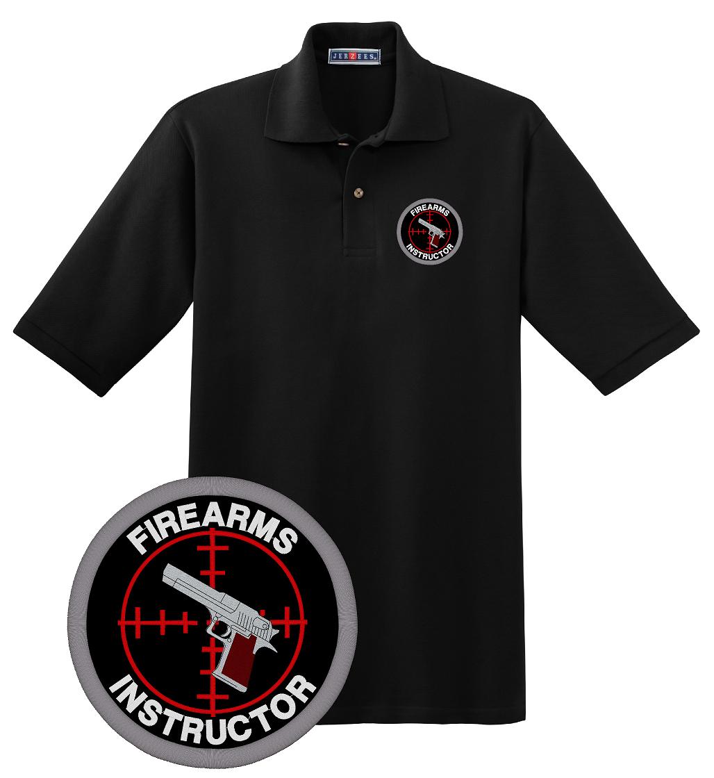 (image for) Firearms Instructor Embroidered Polo