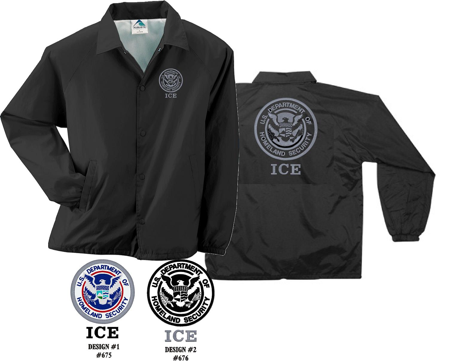 (image for) ICE Immigration & Customs Windbreaker / Coaches Jack