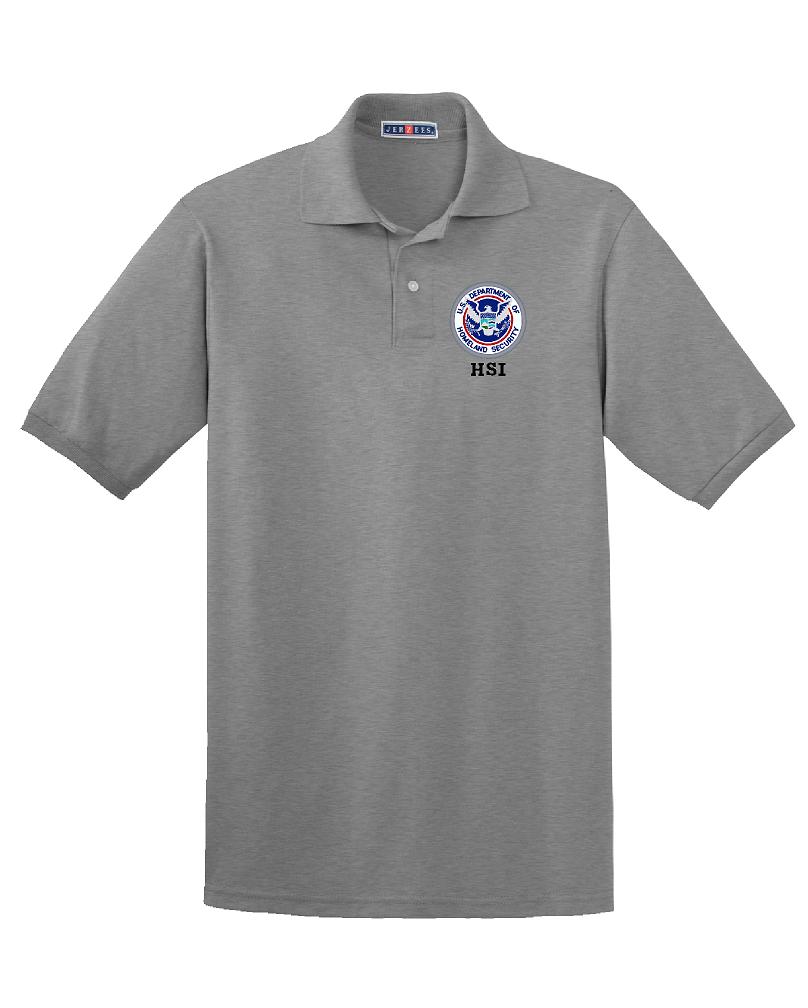 (image for) DHS Investigations Polo Full Color Logo