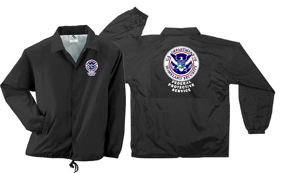 (image for) Federal Protective Service Windbreaker Embroidered