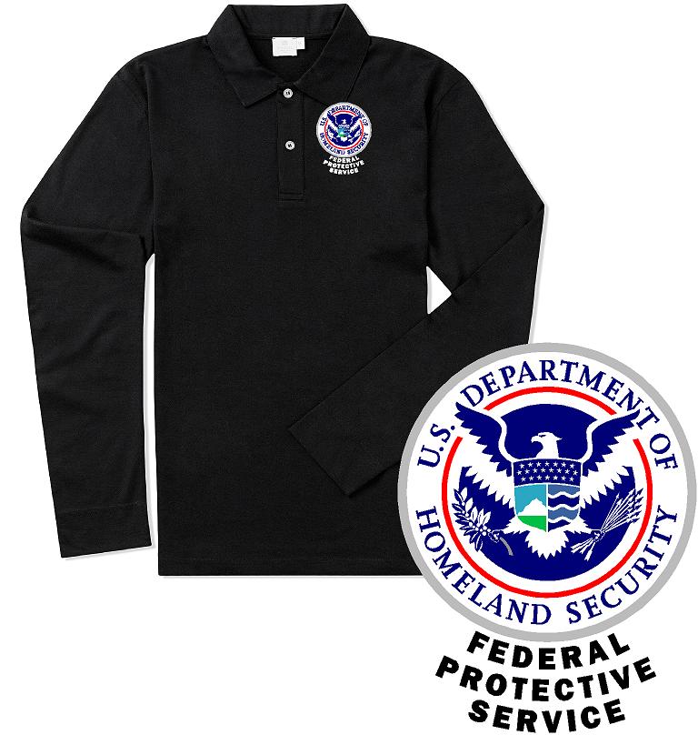 (image for) Federal Protective Service Polo 50/50 L/S