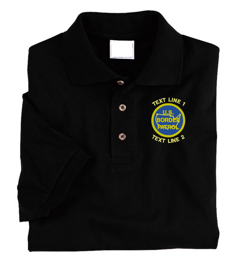 US Border Patrol Custom Polo (image for) US Border Patrol Custom Polo