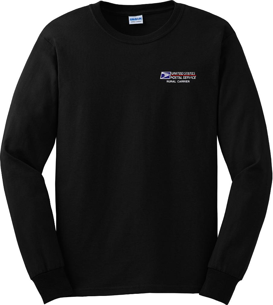 USPS Postal Service Rural Carrier Tee L/S Embroidered (image for) USPS Postal Service Rural Carrier Tee L/S Embroidered