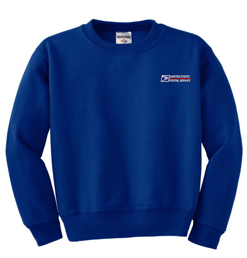USPS Postal Service Sweatshirt Embroidered (image for) USPS Postal Service Sweatshirt Embroidered