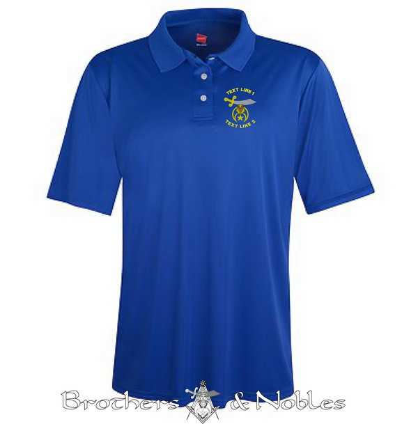 (image for) Shrine / Shriner Moisture Wicking Polo #787