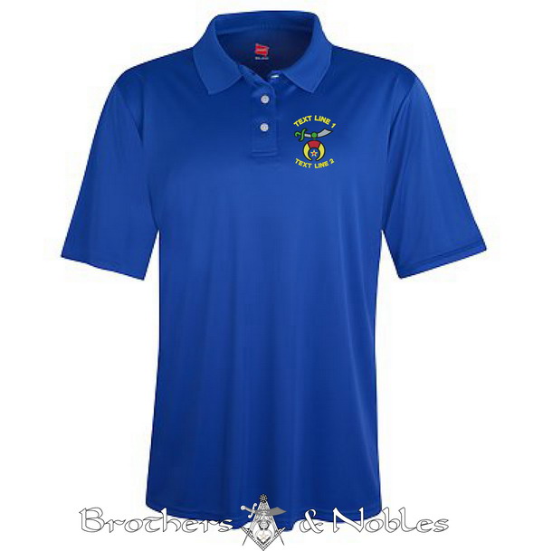 (image for) Shrine / Shriner Moisture Wicking Polo #795