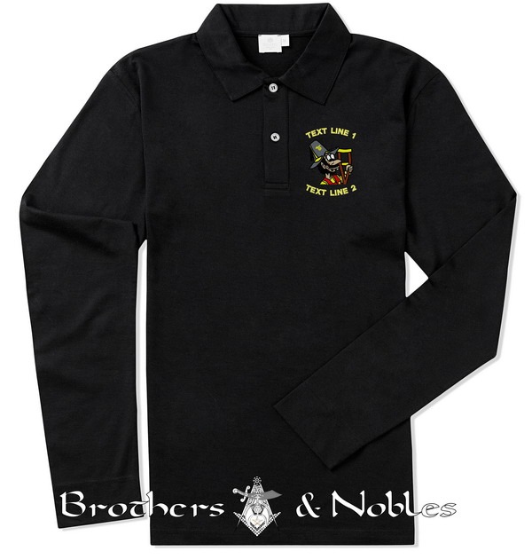 (image for) Shrine / Shriner Hillbilly Polo L/S #810