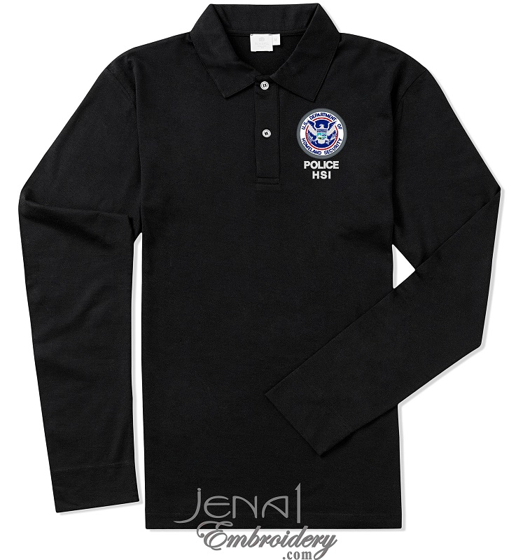 (image for) Homeland Security Police HSI Polo L/S #827