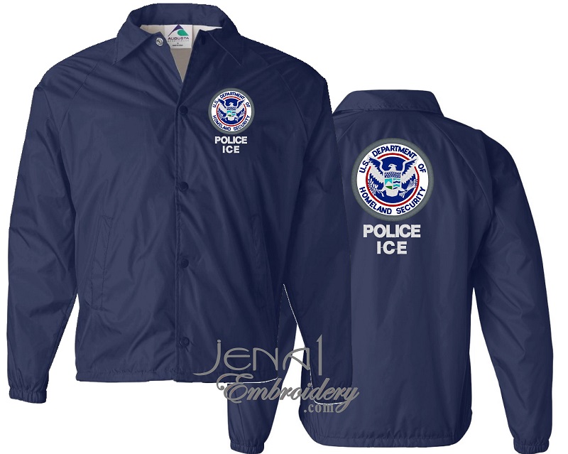 (image for) Homeland Security POLICE ICE Windbreaker #873