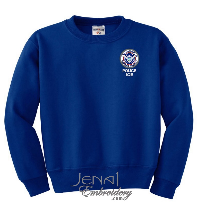 (image for) Homeland Security POLICE ICE Sweatshirt #873