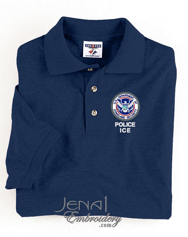 (image for) Homeland Security POLICE ICE Polo #873