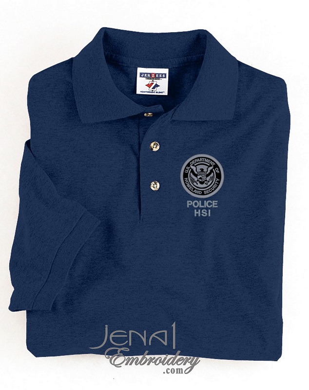 (image for) Homeland Security POLICE HSI Polo #874