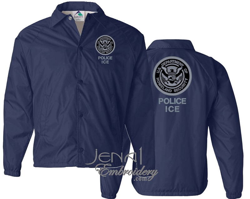 (image for) Homeland Security POLICE ICE Windbreaker #875
