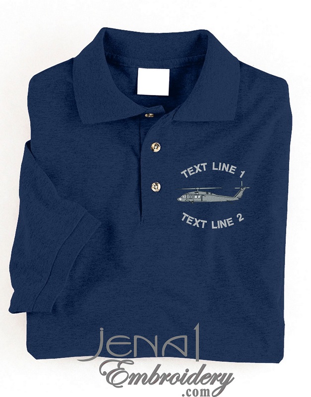 (image for) Blackhawk Helicopter Polo Shirt