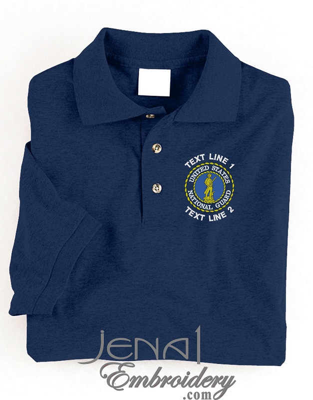 (image for) U.S. National Guard Polo Shirt