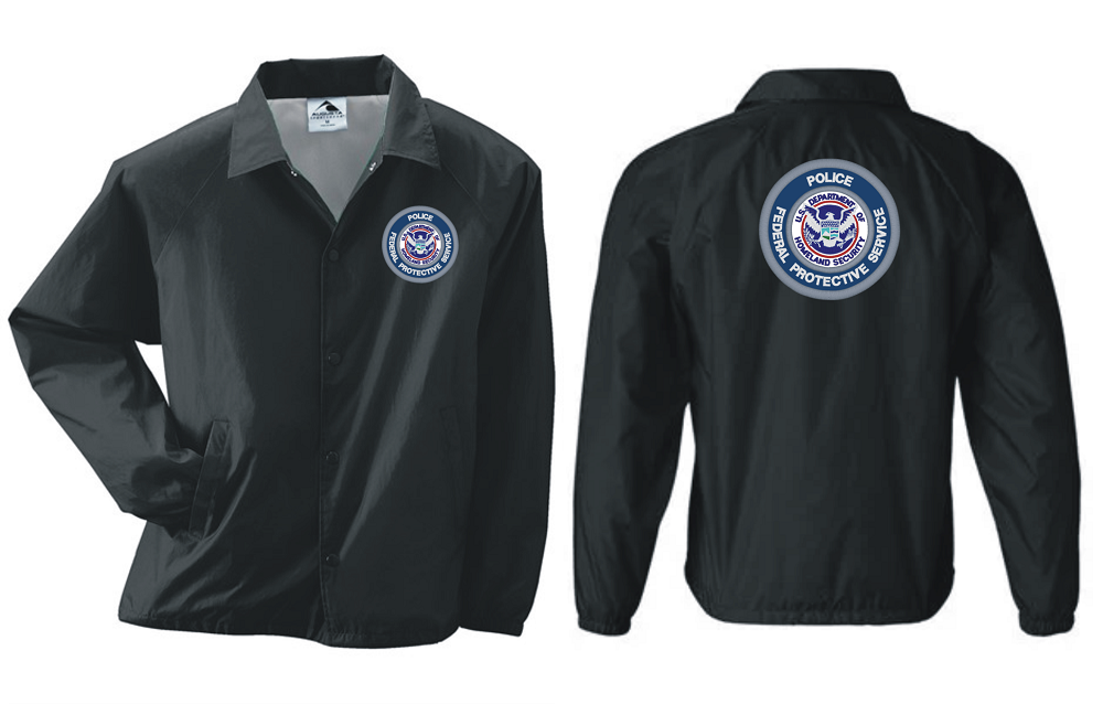 (image for) POLICE Federal Protective Service Windbreaker