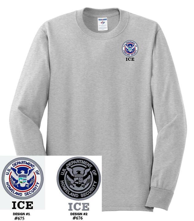 (image for) ICE Dept. Of Homeland Security Tee L/S