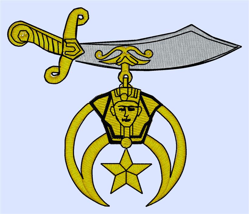 (image for) Shriner Embroidery #088