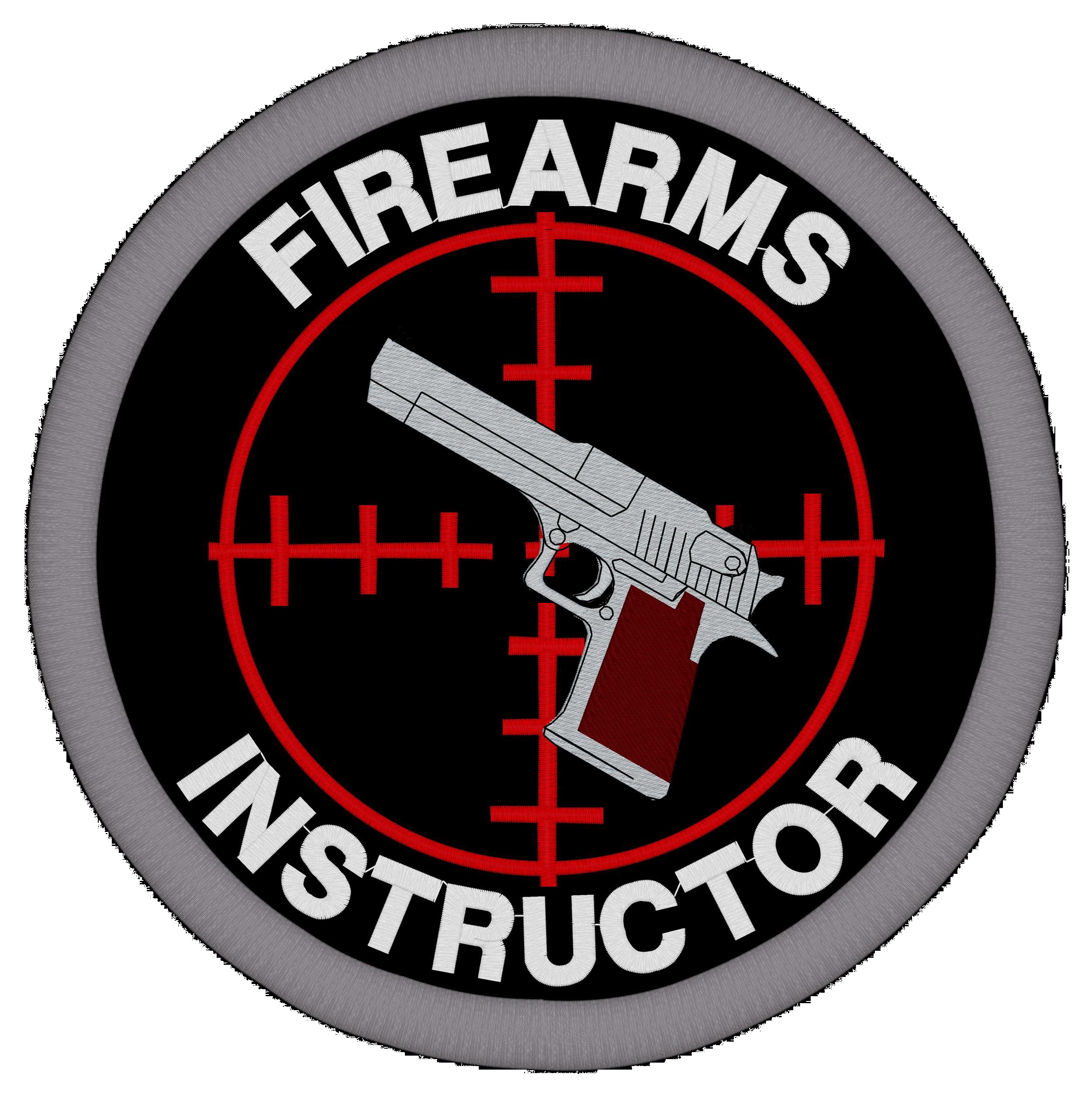 (image for) Firearms Instructor Embroidery